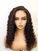 Brooklyn Hair 6x6 Water Wave Style Wear-N-Go! Tiny Knots Glueless Wig Deep Wave Pre-All Parting Max Swiss HD Lace Raw Hair 180% Density Natural Black / 20" / Swiss HD Lace